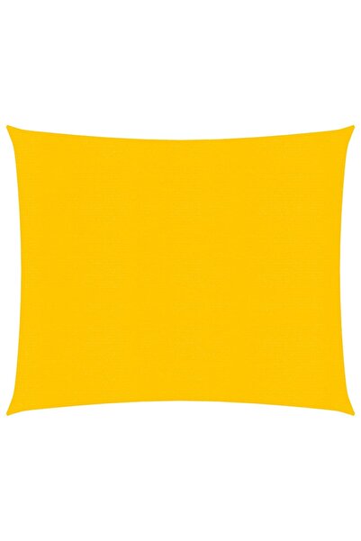 Concept Sunshade fabric, yellow, 2.5x2.5 m, HDPE, 160 g/m²