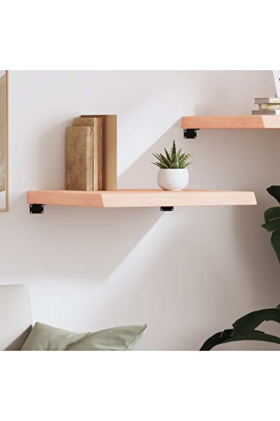 Concept Poliță de perete, 60x50x6 cm, lemn masiv de stejar netratat