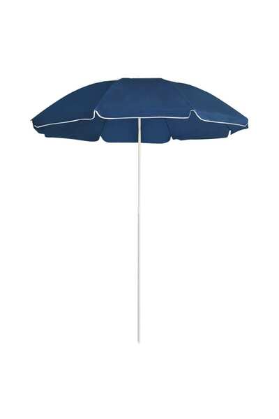 Concept Umbrelă de soare de exterior, stâlp din oțel, albastru, 180 cm