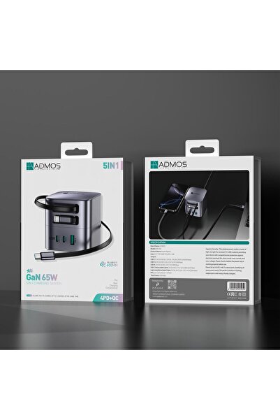 Zen Store ADMOS GaN 65W 5-in-1 Fast Charging Station