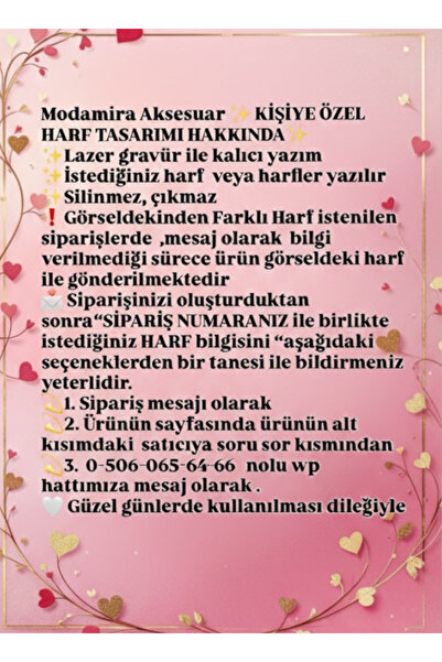 modamira Kişiye Özel Harf Tasarımı İle Masumiyet Müzesi Füsun Kelebek Küpe “E...