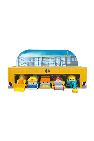 NW NessiWorld Poli Mini Construction Vehicles Set of 5