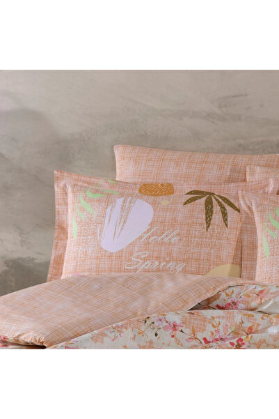 colezium Double Poplin Nev Lily Salmon