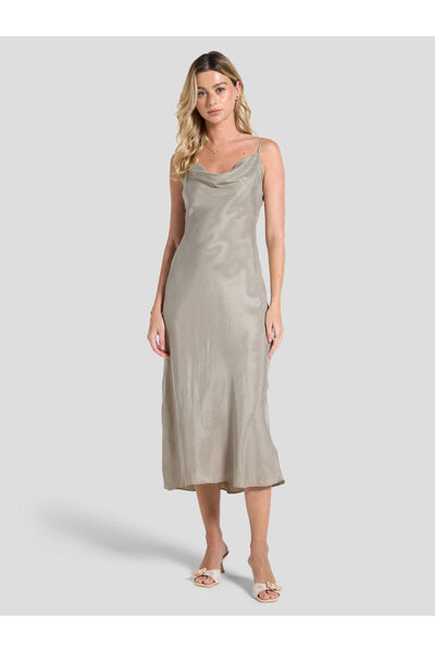 Guess Satin midi dress
