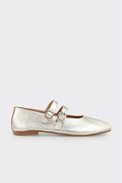 Elle Shoes Lame Deri Kadın Günlük Ayakkabı