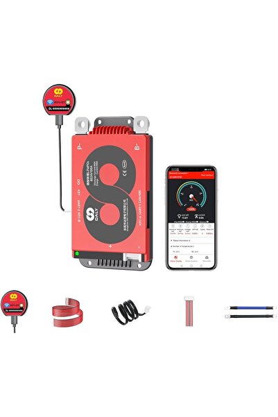 Daly BMS Daly Smart BMS 8S 24V 100A – LiFePO4 Akıllı Batarya Yönetim Ünitesi