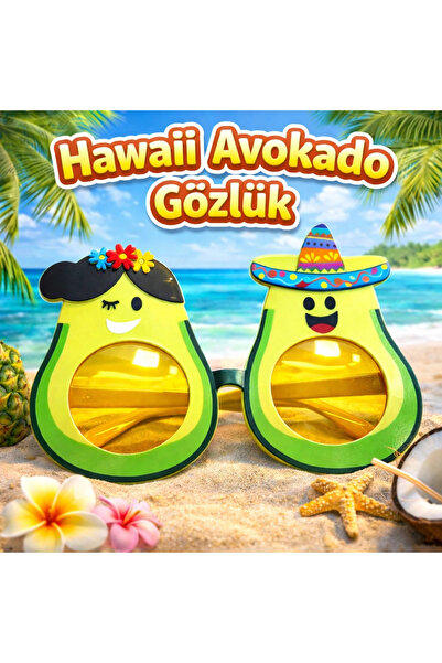 Generic Brand Hawaii Themed Okado Glasses – Costume &amp;   Party Glasses