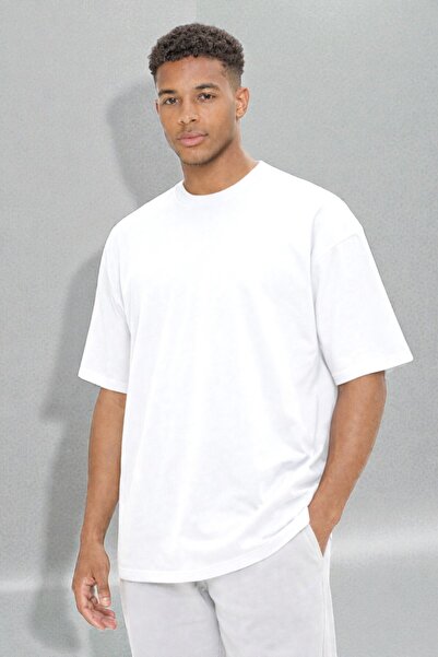 Unisex Oversize % 100 Pamuk T-shirt