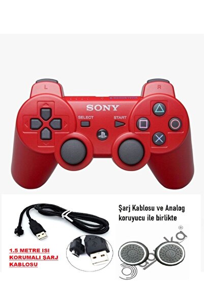 Doreka Ps3 Dualshock Gamepad Yeni Nesil Kol Controller Oyun Kolu PS3 + PC + 1...