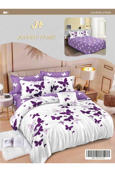 OEM Bubmac Finet Linen, Sulphur, Double Bed, 2 Persons, 6 Pieces