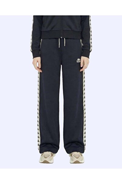 Kappa Alber Pant Kadın Siyah Regular Eşofman Altı