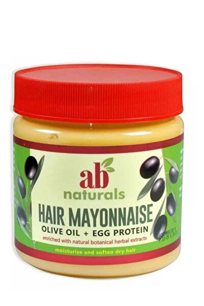 AB Naturals كريمة المايونيز الأمريكية مع زيت الزيتون وبروتين البيض للشعر