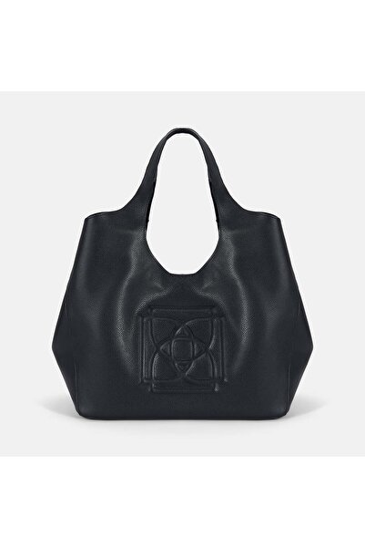 Desa Kadın Siyah Deri Hobo Çanta