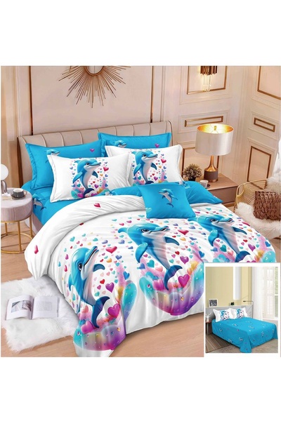 OEM Bubmac Finet Linen, Sulphur, Double Bed, 2 Persons, 6 Pieces