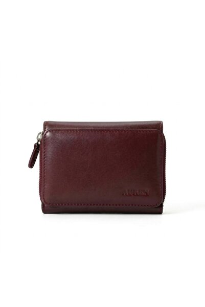 AUREN BELT CO. ÖRGE Serisi Kadın Portföy Cüzdan – %100 Hakiki Deri – Şık & Fo...