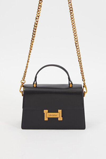 Lale Butik ليفيدور دبل سترايب بريميوم حقيبة 930237 أسود