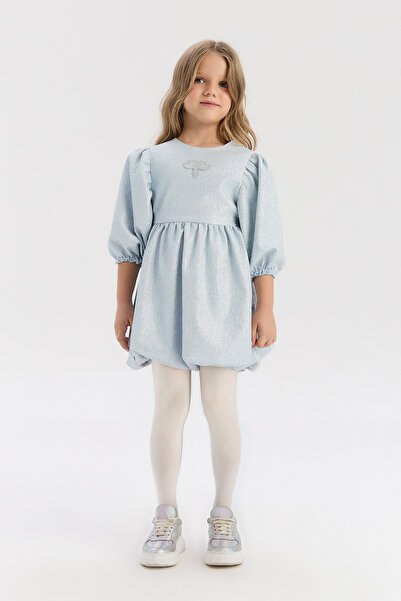 Tyess Girl Silver Dress