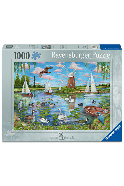 RAVENSBURGER Παζλ Ζωή κατά μήκος των Μπρόουντς 1000 τεμάχια (12001716)