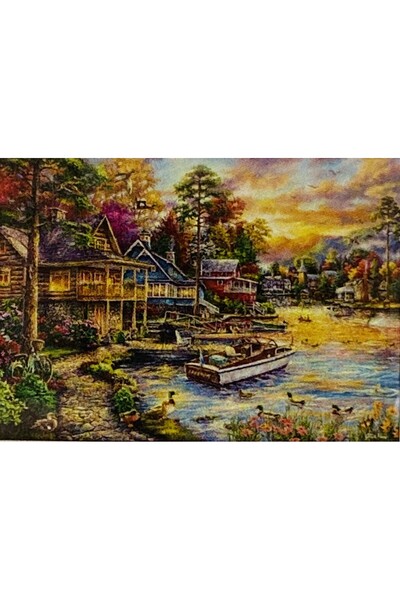 EleganTShoP 5D Yapışan Boncuk Mozaik Tablo 30*40 cm XQH91000