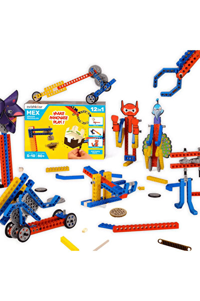 avishkaar Kit robotica pentru copii, MEX Ultimate Machine Kit