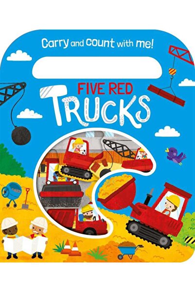 Imagine That Five Red Trucks - Carry And Count - Board Book