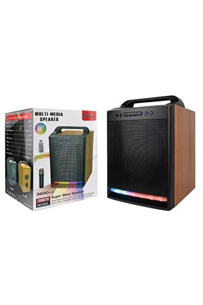 AHMED ZQS8170 8-inch square wireless speaker with microphone