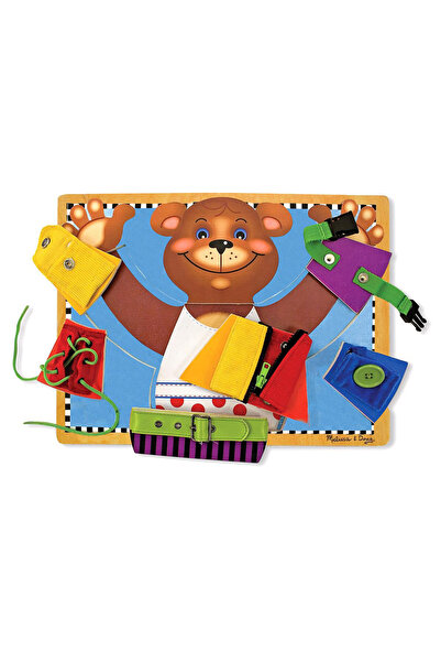 Melissa & Doug Wooden Basic Skills Puzzle Board (806122)