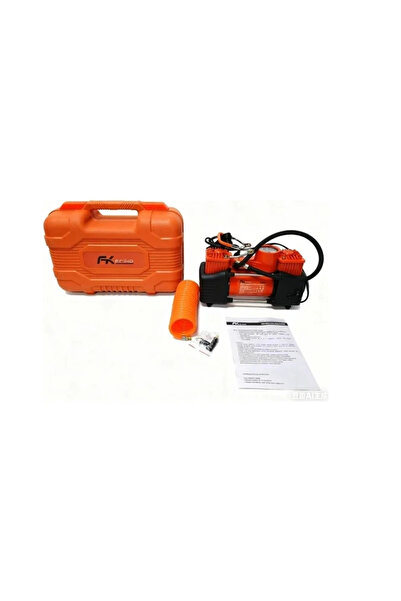 HAKTOR Frıko araba lastik şişirme Çelik Gövde Çift Piston 12 V 150 Psi