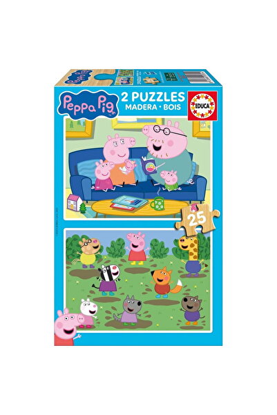 EDUCA Puzzle Peppa Pig 2x25pcs (80-20334)