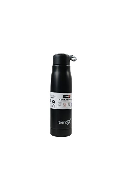 Trendix ترمس داخلي من الفولاذ 550 مل أسود SKM015-550-SYH