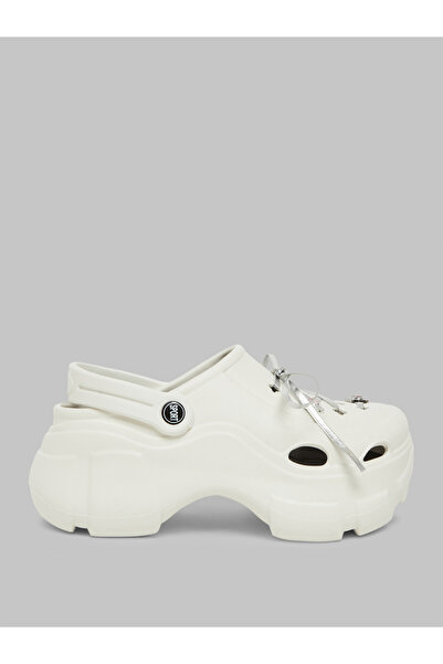 Styli Yellow Beige Comfort Slides