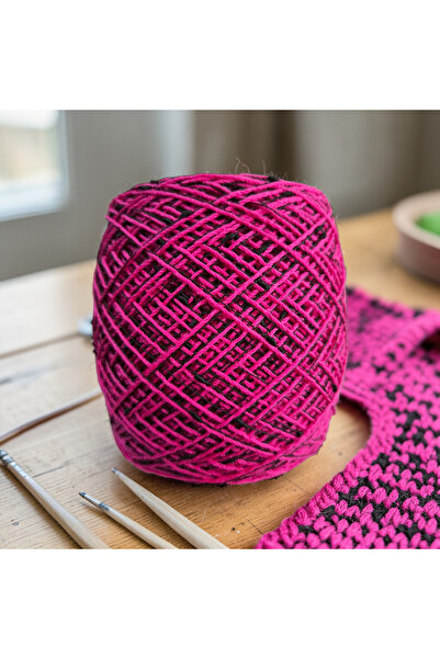 Kırlangıç Zincir merserize & böcek karışımı tasarım el örgü ipi 120 gr