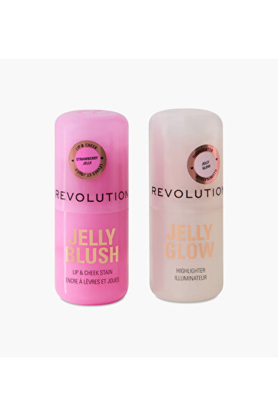 MAKEUP REVOLUTION Jelly Blush Highlighter Duo