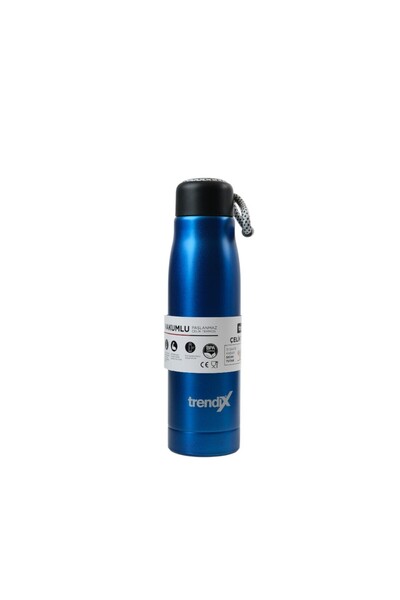 Trendix ترمس داخلي من الفولاذ 550 مل أزرق SKM015-550-MV