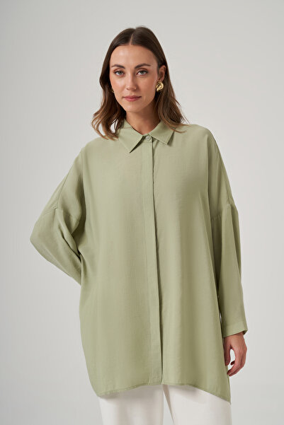Nuss Oversized Basic Summer Shirt 3001 Menta