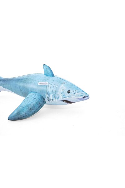 BESTWAY Saltea gonflabila - Ride-on, Realistic Shark, 183 x 102 cm