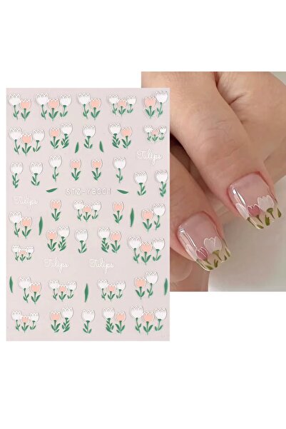 delis Marquise nail stickers, STICKER86, Multicolor