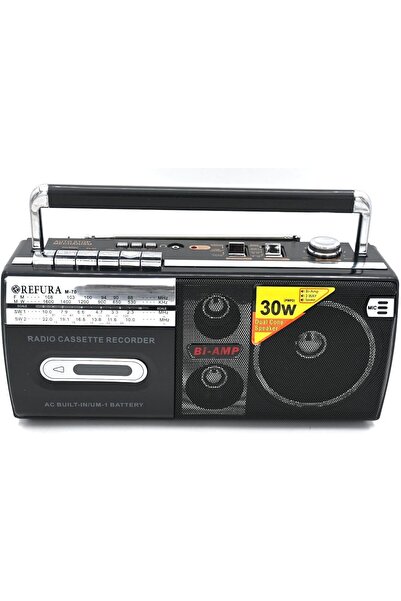 Biki مسجل كاسيت وراديو قوة 30 واط مع يو اس بي -M-70