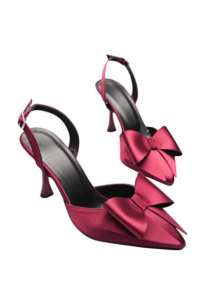 Barinoska Bow Detail Heeled Shoes Women's Comfortable Fit, Non-Slip Sole , Da...