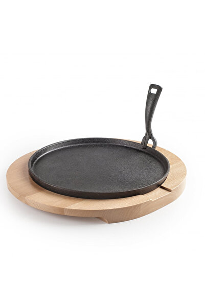 iBiLi Σετ σερβιρίσματος τάπας Ibili-Accesorios, χυτοσίδηρος/ξύλο, 26x4 cm, μα...