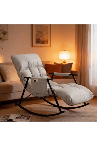 VmaxVision Recliner adjustable chair with side pocket Soft back cushion for l...