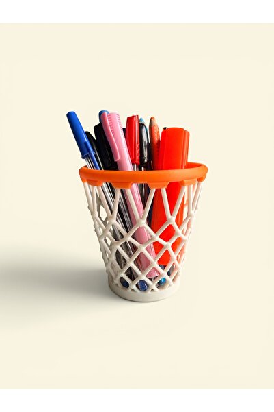 NozzleWorks Basketbol Çemberi Kalemlik Masaüstü Organizer