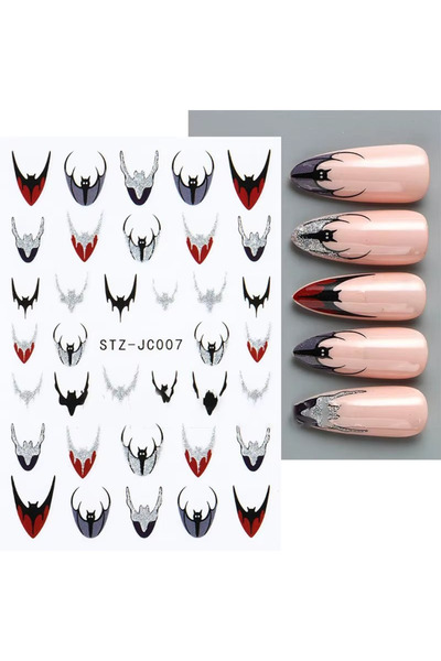 delis Marquise nail stickers, STICKER96, Lilac