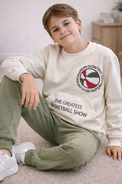 GMG Baby Boys' Suit with Circular Neck, Pockets and Zippers, Ages 11, 12, 13, 14