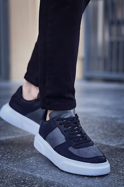 TEET Mn087 - Cbt Kenton Men's Shoes Black / Anthracite