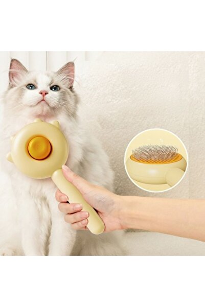coco shopier Pati Designed Automatic Cleaning Pet Comb