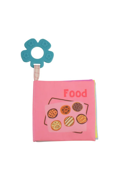 OEM Baby Bath Toy, Crinkling Sounds - Food Book
