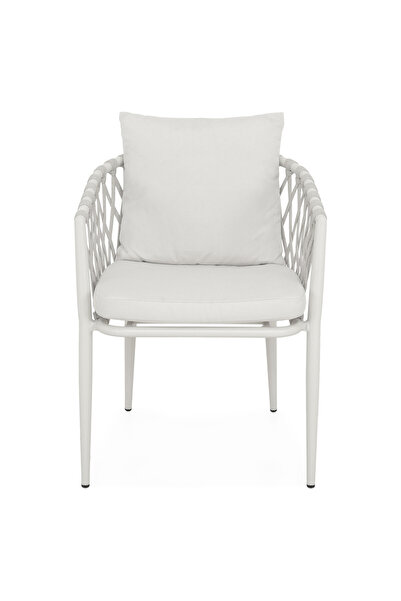 Maison Mex Garden/terrace chair DIEGO L.56 l.62 H.75 gray