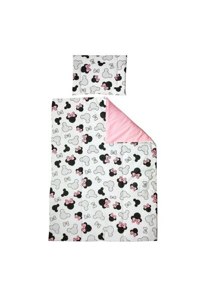 PRICHINDEL Bedding Set 2 Pieces, Prichindel, Minnie, Pink, 120x60cm
