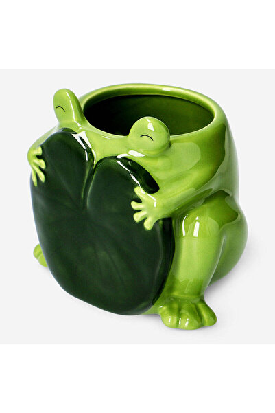 Flying Tiger Copenhagen Kurbağa Şeklinde Seramik Saksı
